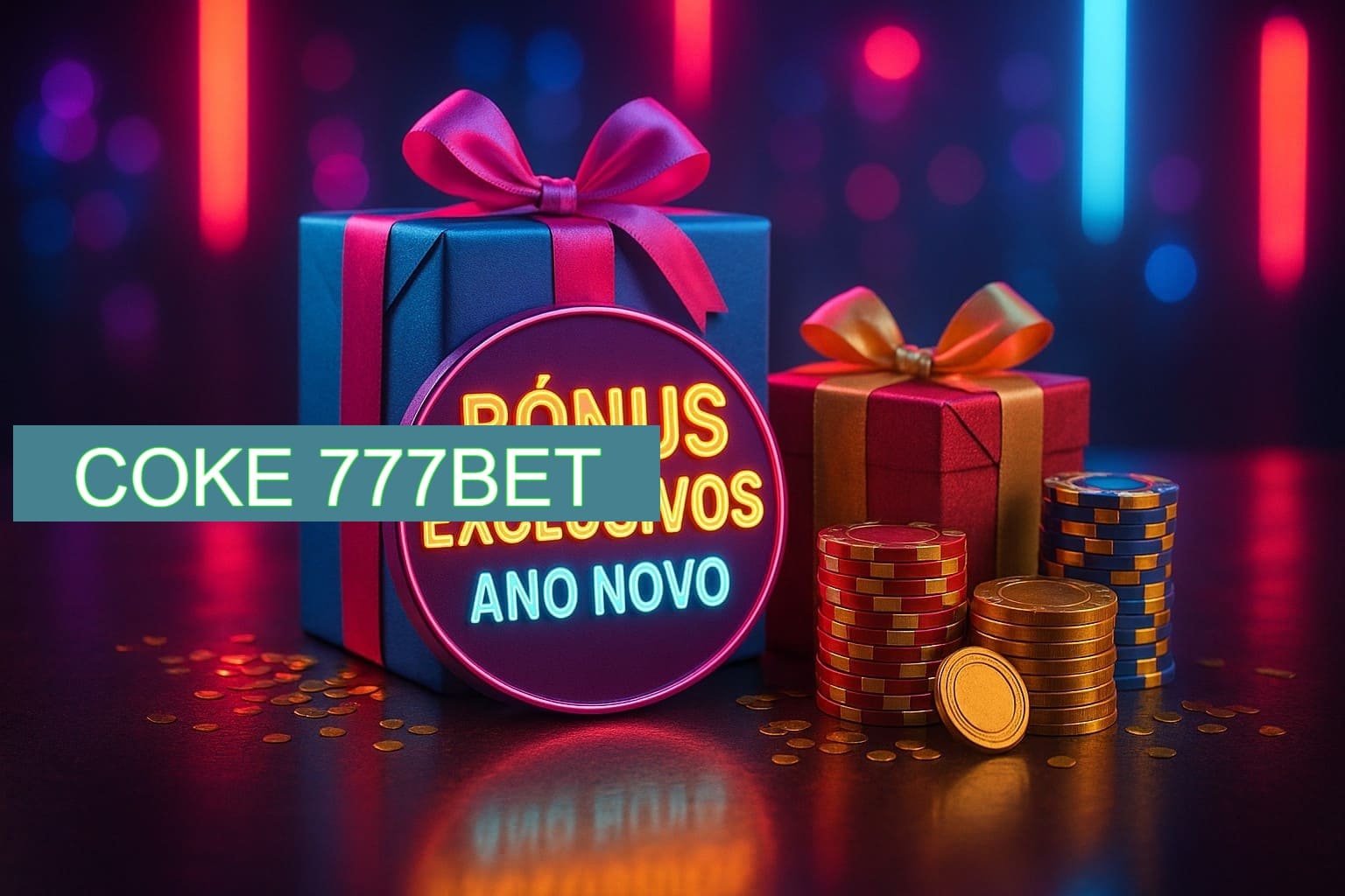 Promoções de Ano Novo no COKE 777BET